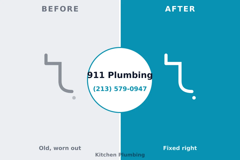 Before and after: plumbing repair Ridgeway, VA